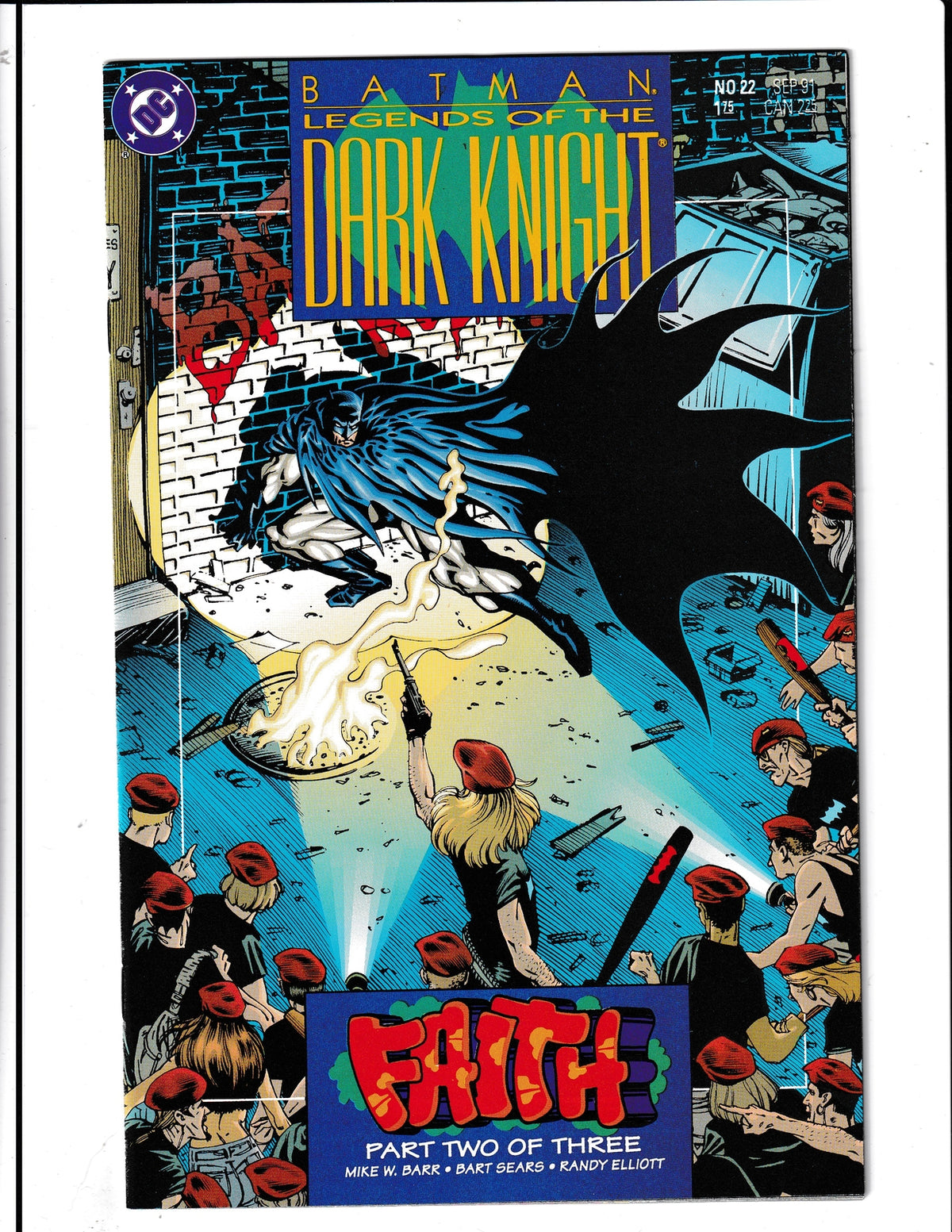 Batman: Legends of the Dark Knight #22 (1991) Faith Part 2 DC Comics