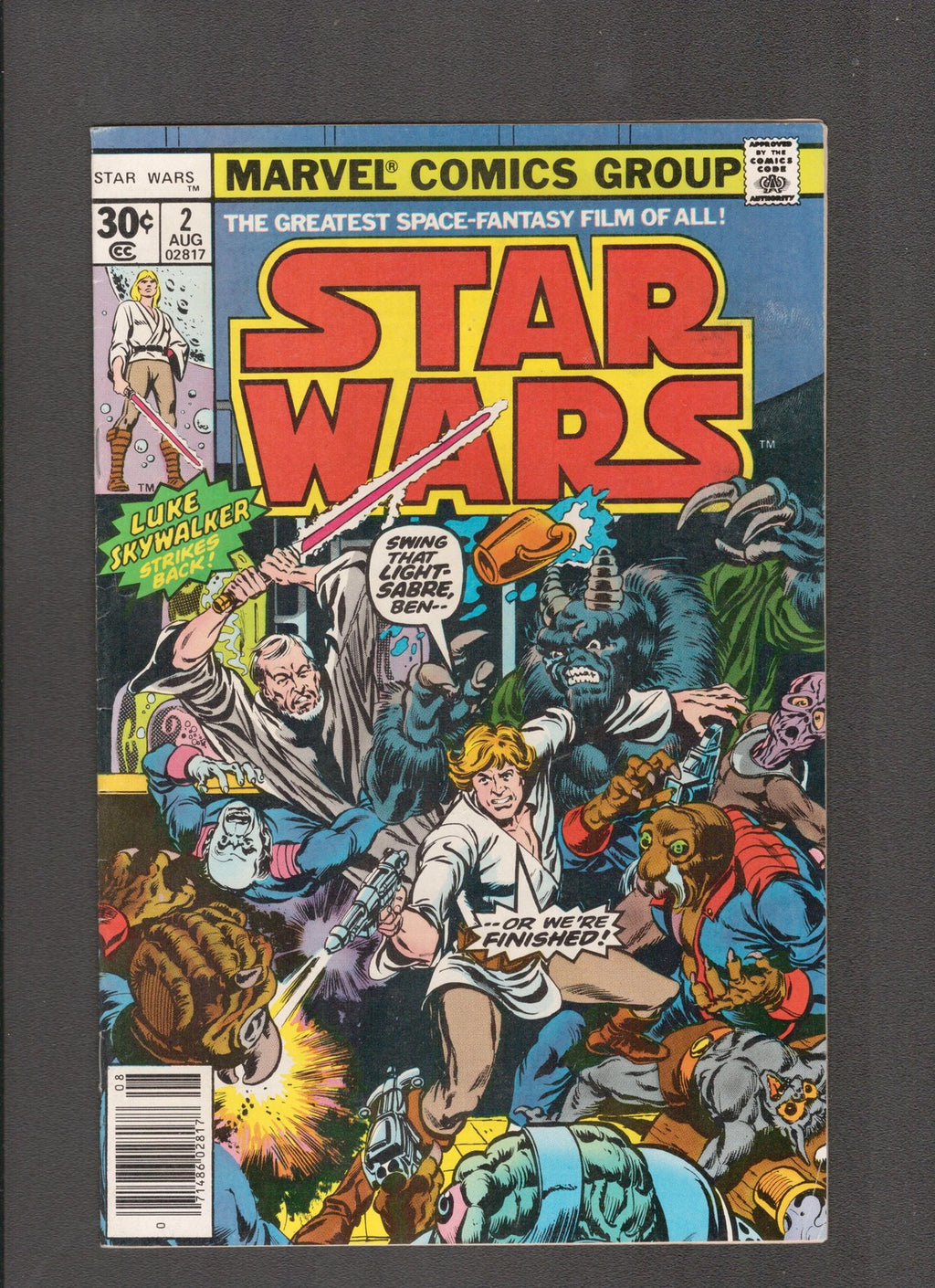 Star Wars #2 (1977) 1st Han Solo, Obi-Wan, Chewbacca Marvel Comics