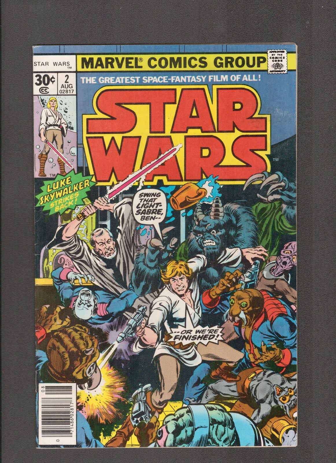 Star Wars #2 (1977) 1st Han Solo, Obi-Wan, Chewbacca Marvel Comics