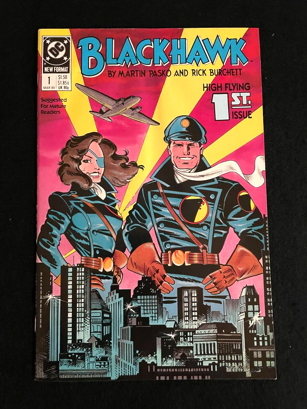 Run of 5 Blackhawk #1-5 1989