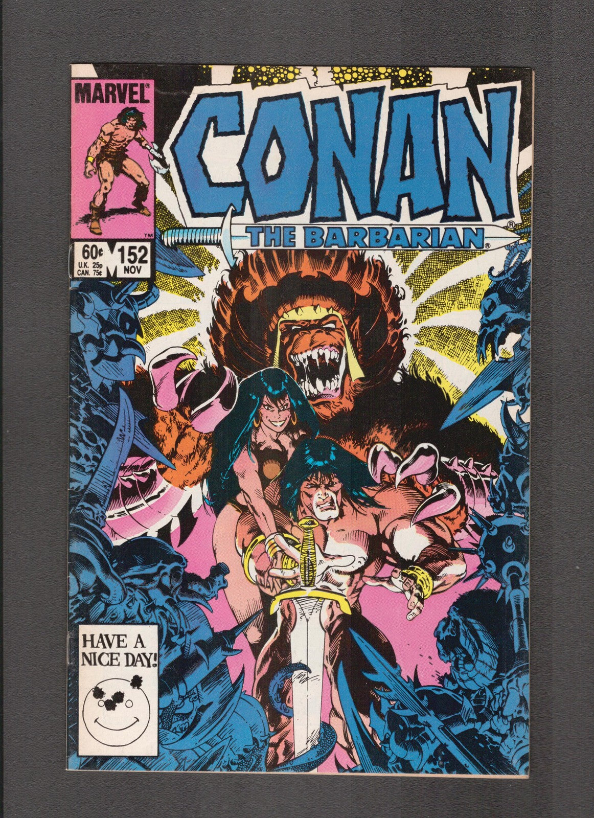 Conan the Barbarian #152 (1983) Chan, Buscema Marvel Comics