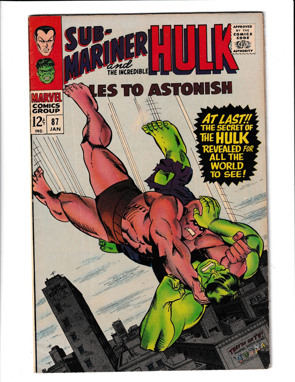 Tales to Astonish #87 (1967) Marvel Comics