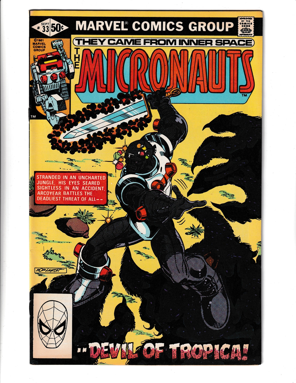 Micronauts #33 (1981) Marvel Comics SKU:148