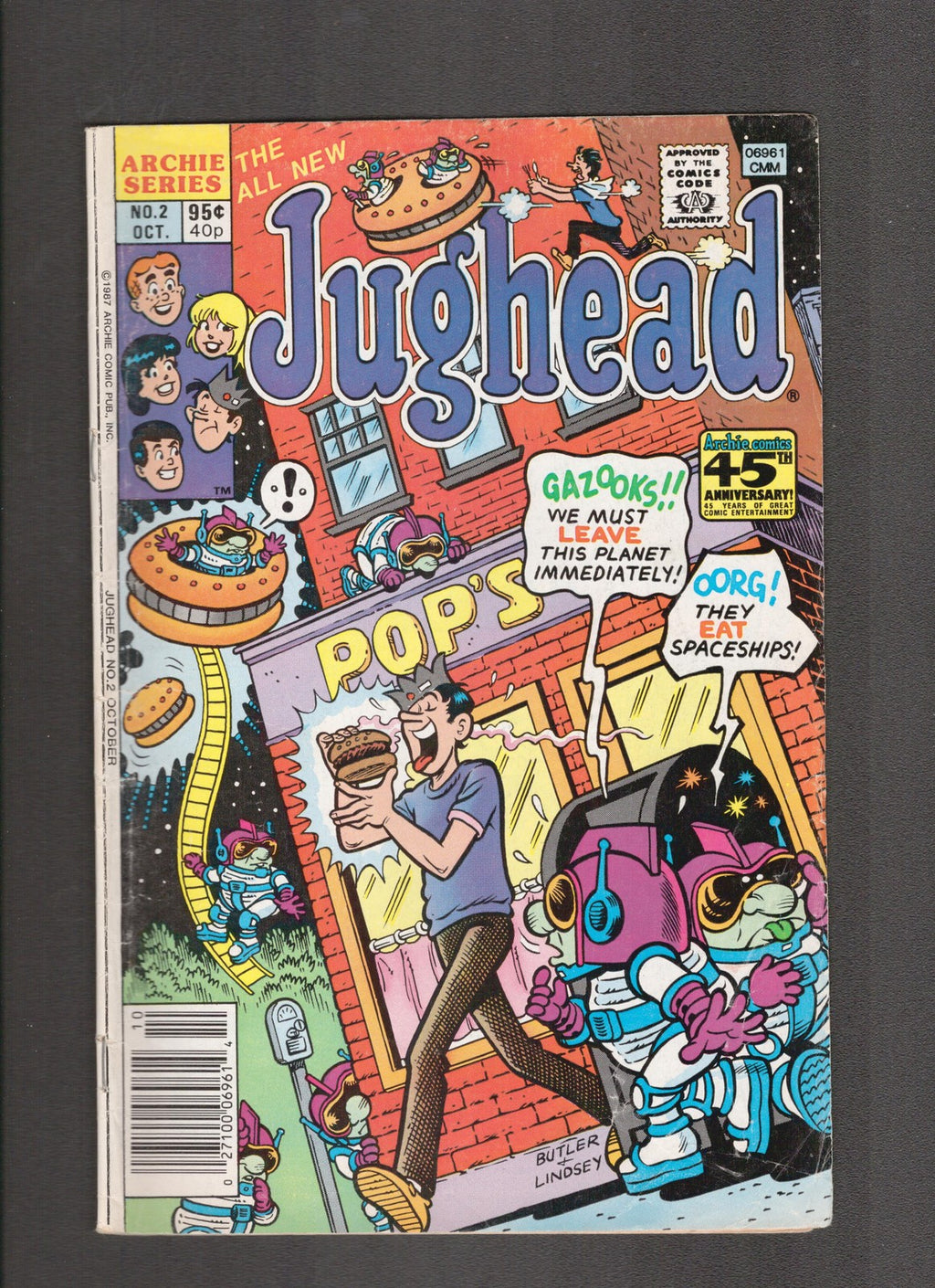 Jughead #2 (1987) Nate Butler Archie Comics