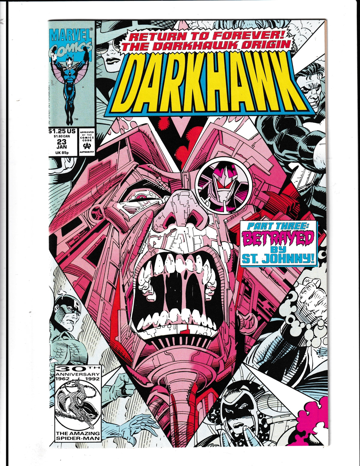 Darkhawk #23 (1992) Higher Grade Marvel Comics