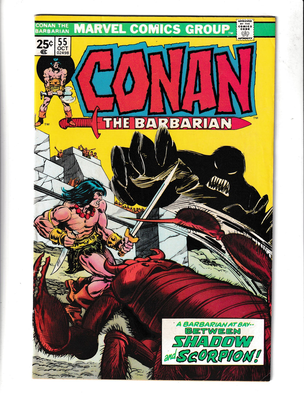 Conan the Barbarian #55 (1975) Buscema, Tom Palmer SR, Roy Thomas Marvel Comics