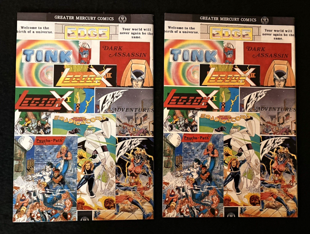 Grips Volume 2 - Run of 9 #1-9 (1989-90) Greater Mercury Comics