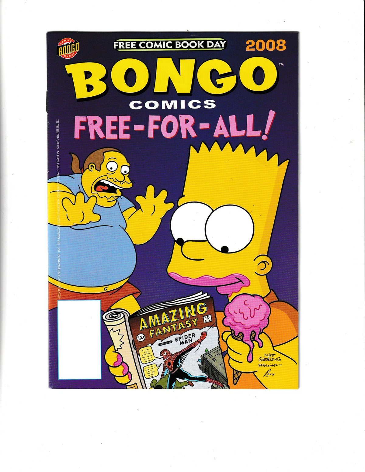 Bongo Comics: Free For All #FCBD (2008) Bongo Comics