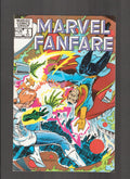 Marvel Fanfare #5 (1982) Wraparound Cover Marvel Comics