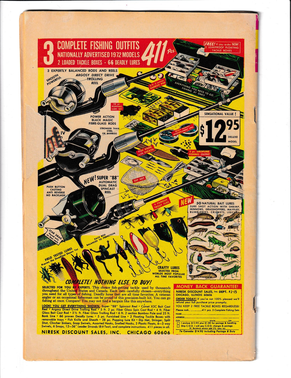 Hair Bear Bunch #3 (1972) Gold Key Comics