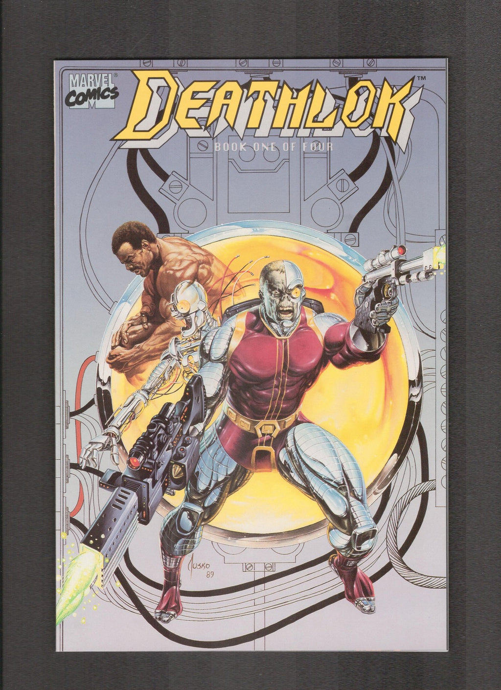 Deathlok #1 (1990) TPB - 1st Michael Collins Deathlok Marvel Comics