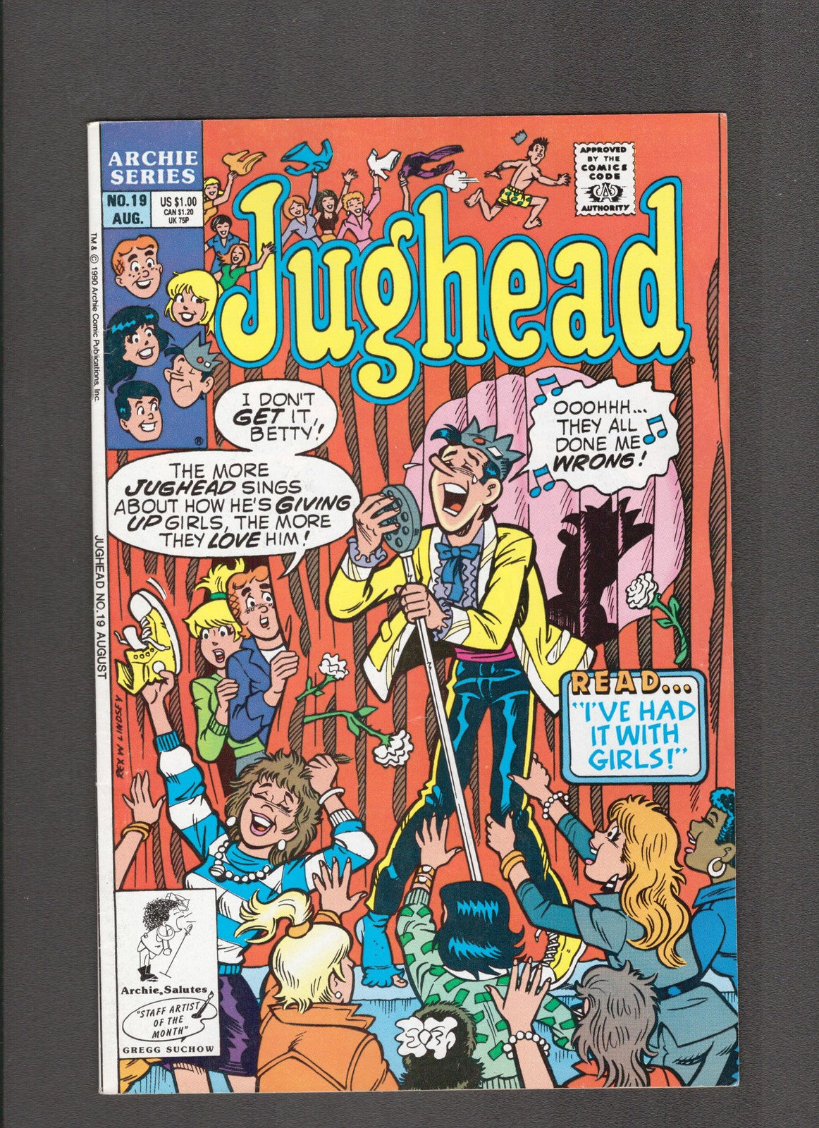 Jughead #19 (1990) Doug Crane Archie Comics