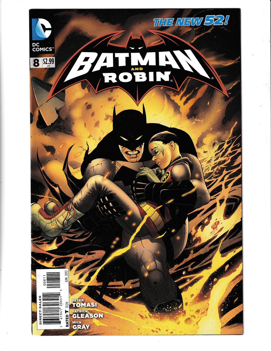 Batman and Robin #8 (2012) DC Comics