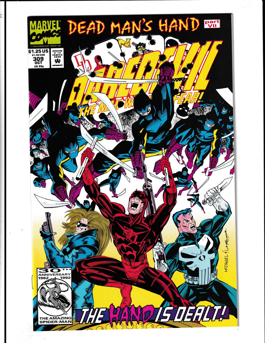 Daredevil #309 (1992) Higher Grade Marvel Comics