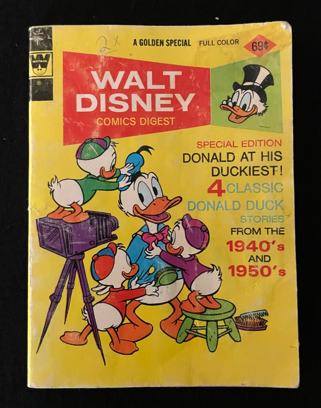 Walt Disney Comics Digest #44 1976 Whitman