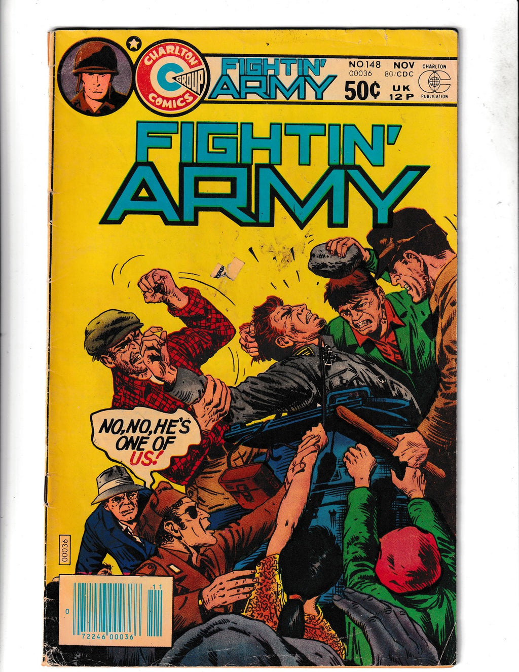 Fightin' Army #148 (1980) Charlton Comics