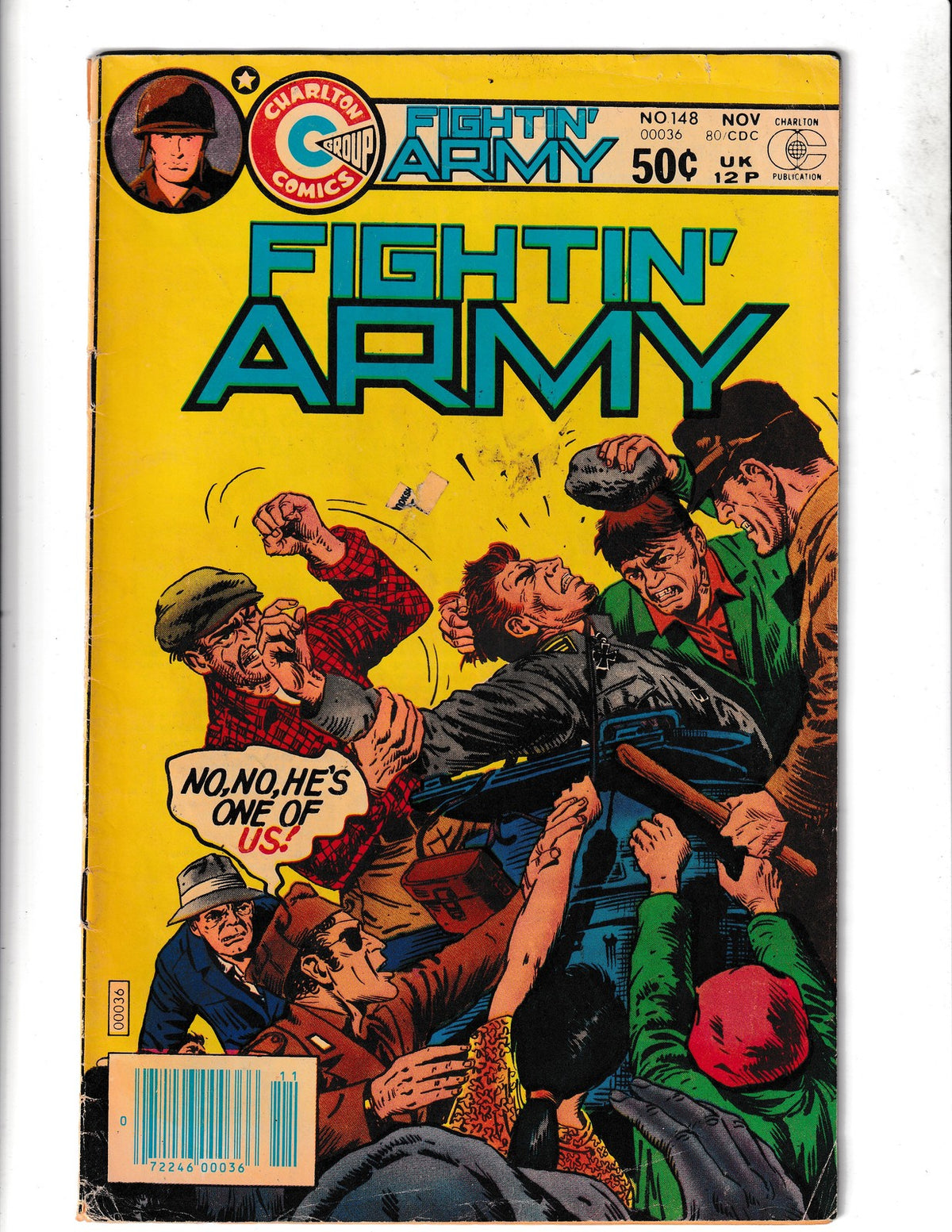 Fightin' Army #148 (1980) Charlton Comics