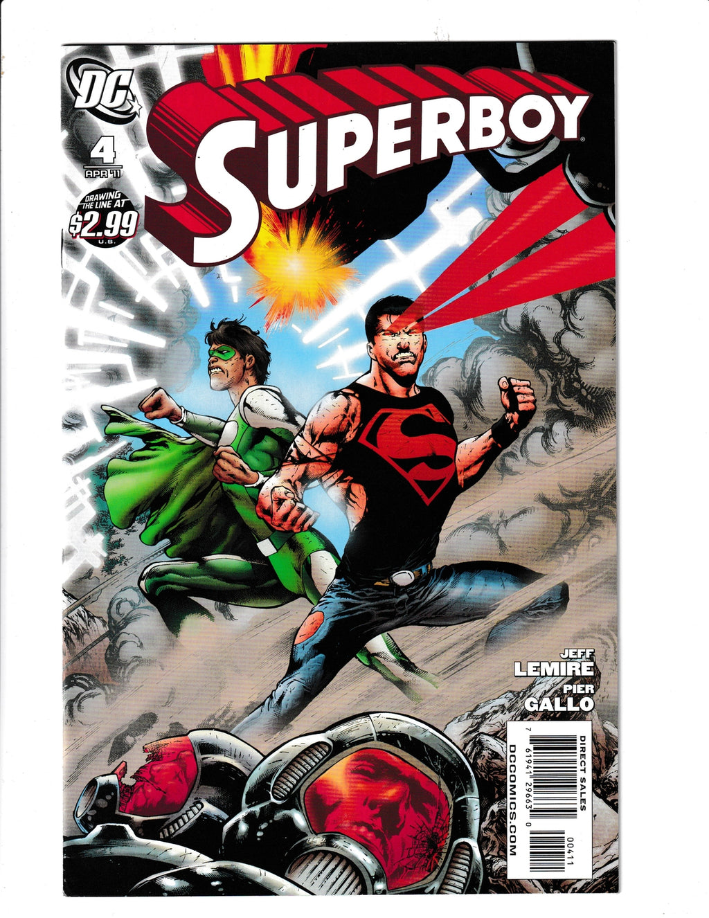 Superboy #4 (2011) DC Comics SKU:989