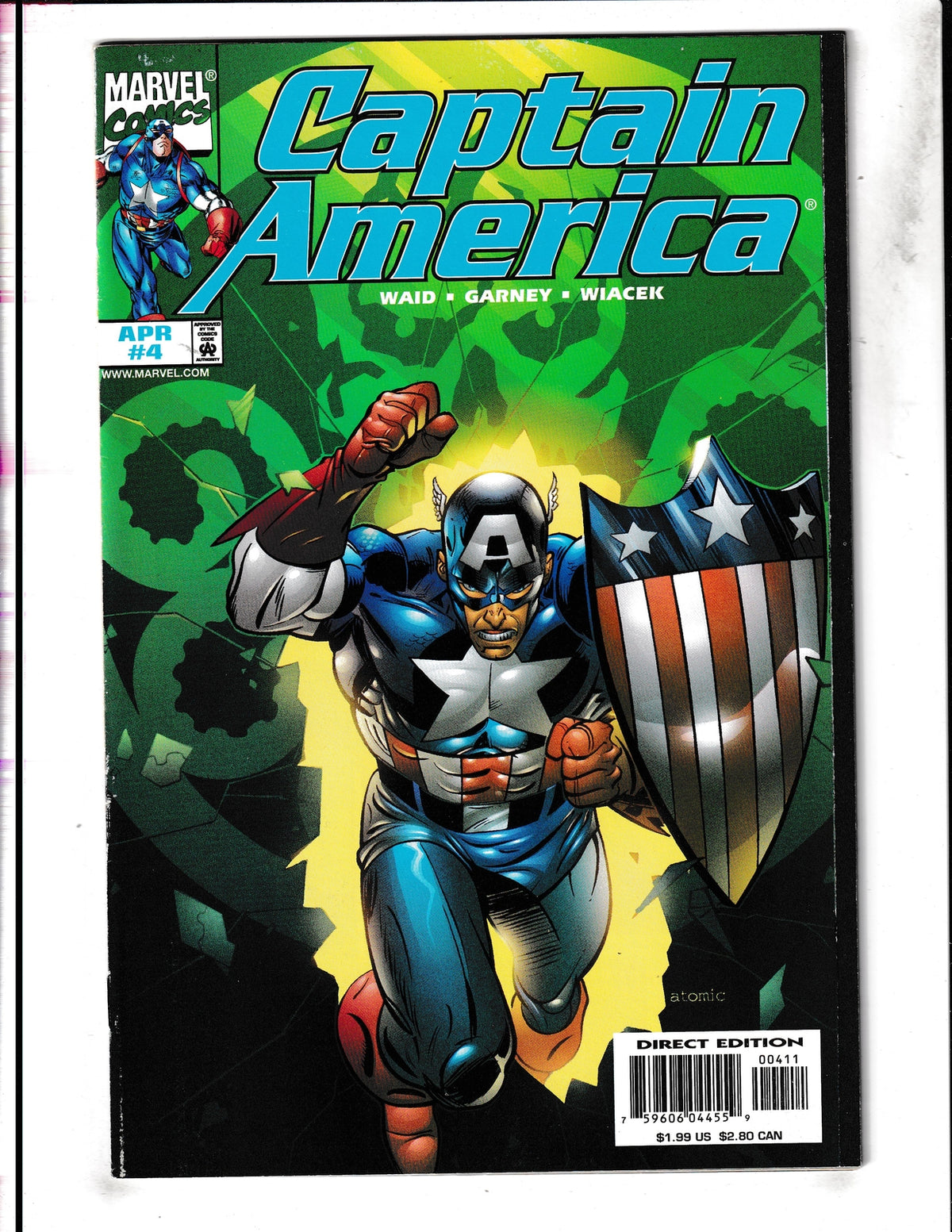 Captain America #4 (1998) Marvel Comics