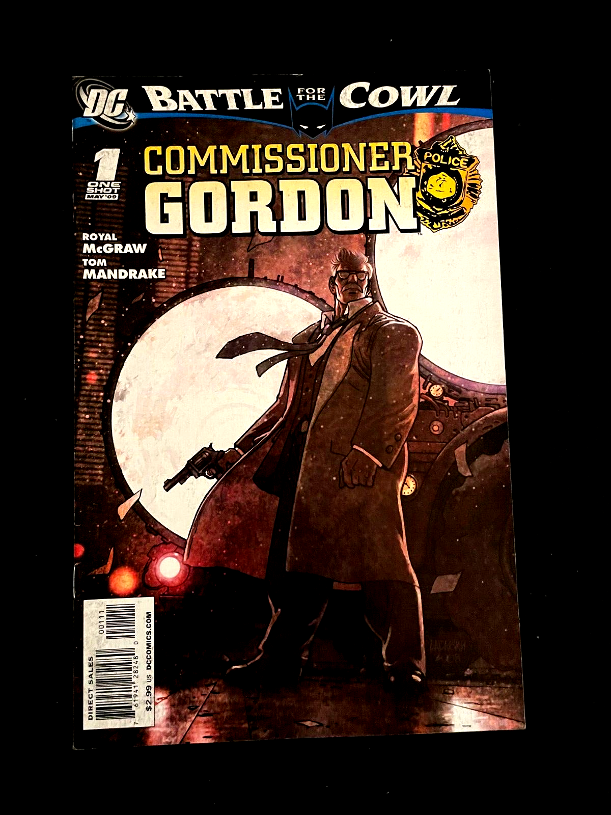 Battle for the Cowl: Commissioner Gordon #1 2009  - HIGH GRADE