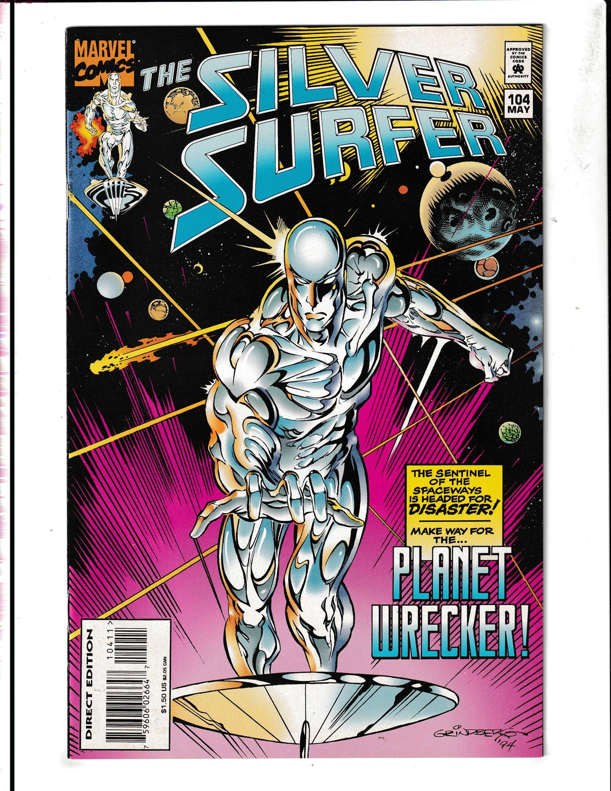 Silver Surfer #104 (1995) Marvel Comics