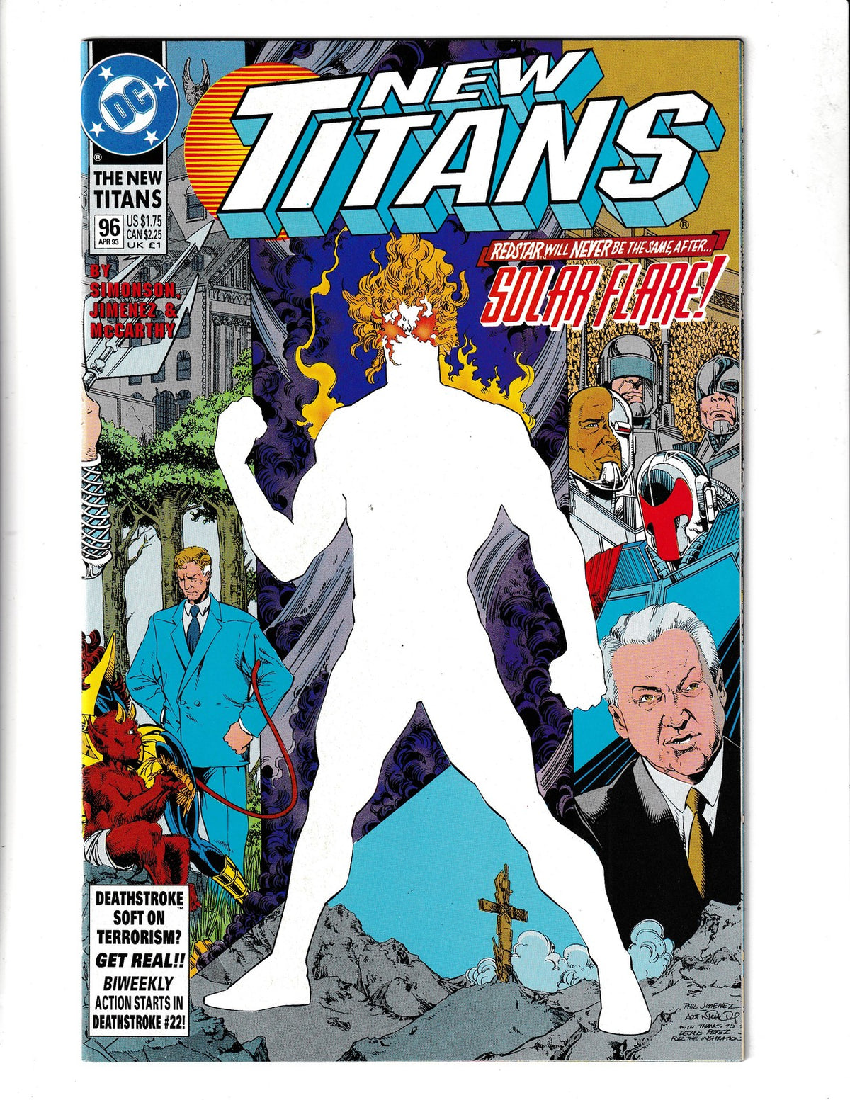 New Titans #96 (1993) DC Comics SKU:3083