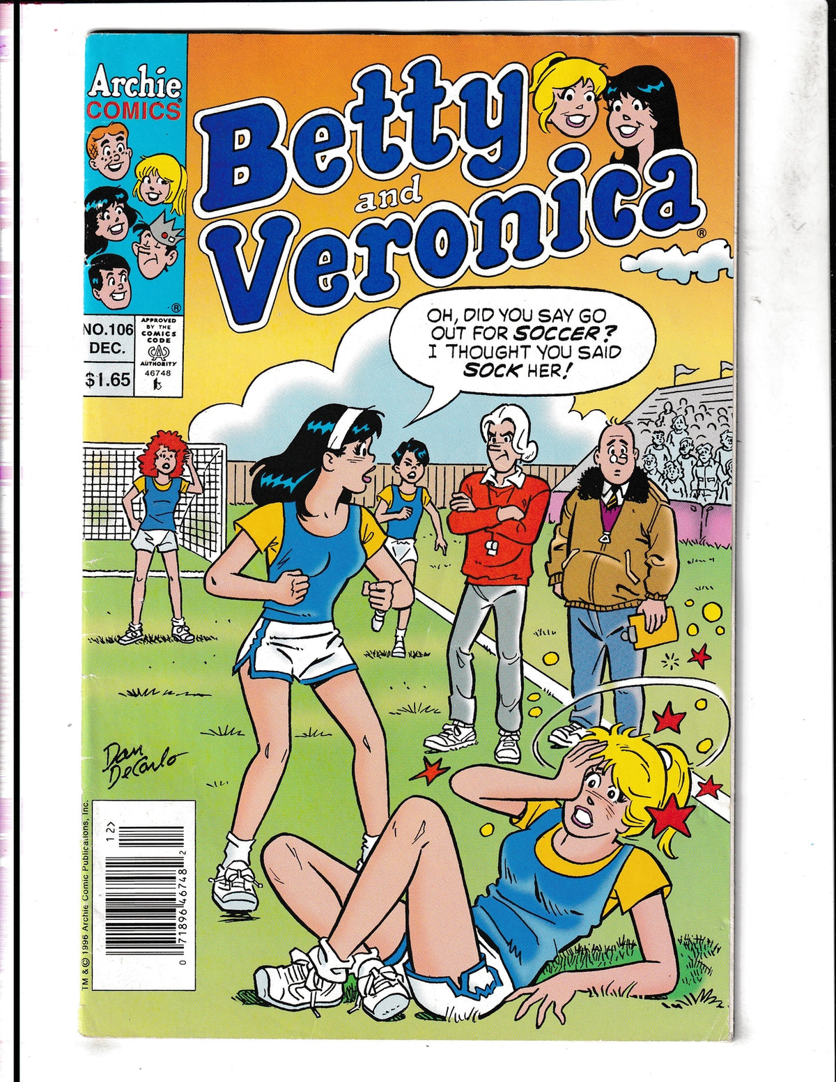 Betty and Veronica #106 (1996) Archie Comics SKU:1762