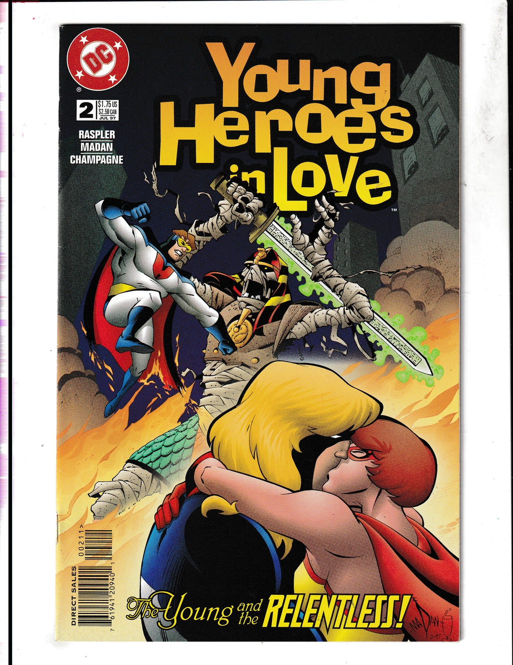 Young Heroes in Love #2 (1997) DC Comics