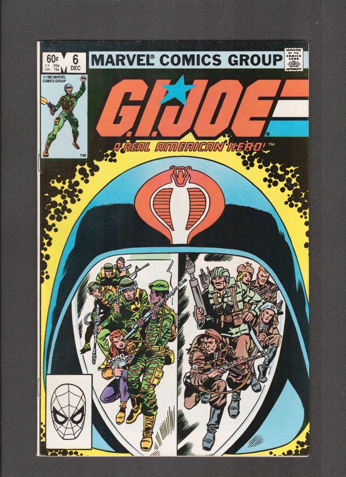 G.I. Joe: A Real American Hero #6 (1982) 1st Oktober Guard Marvel Comics
