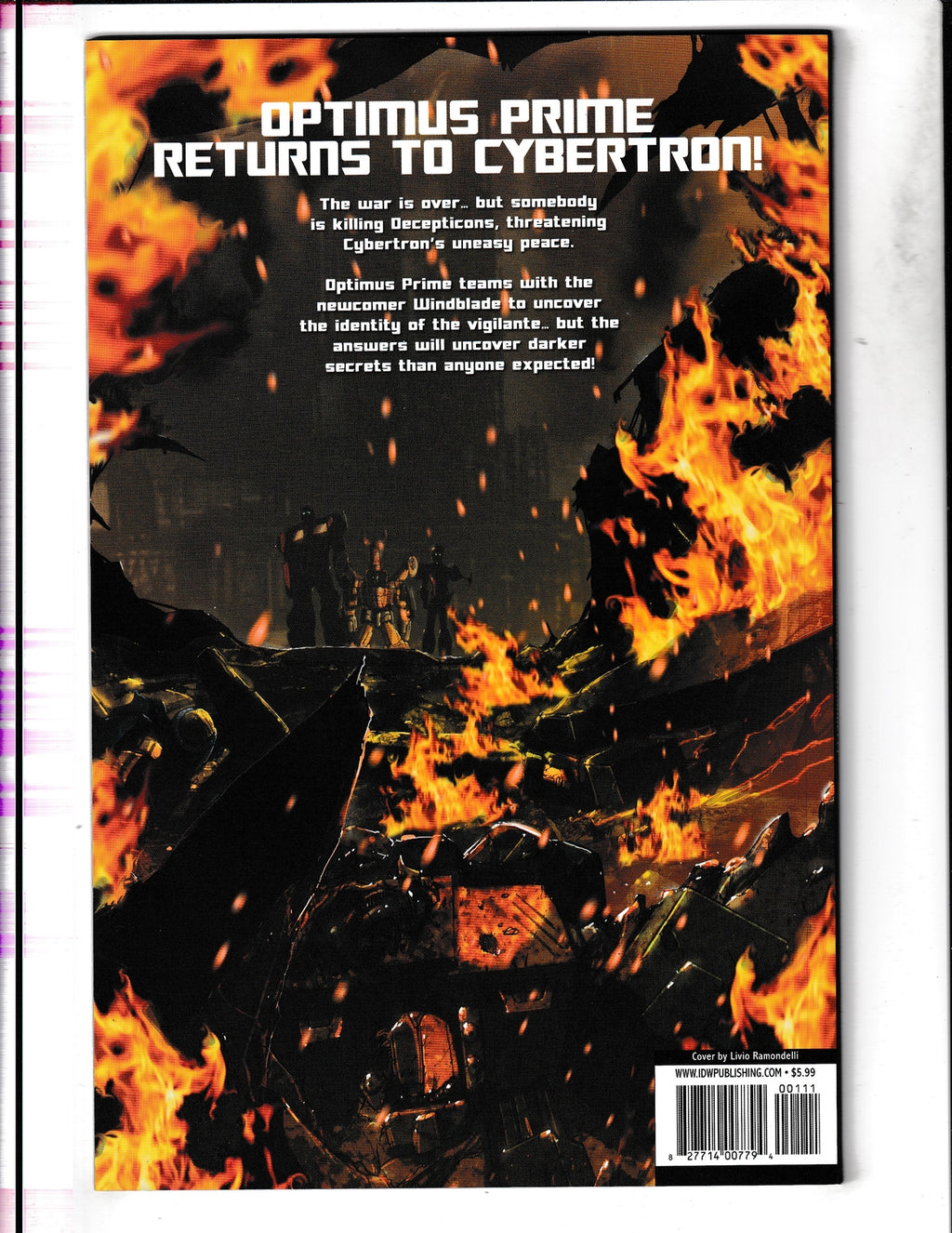 Transofrmers: Punishment #1 (2015) IDW Comics