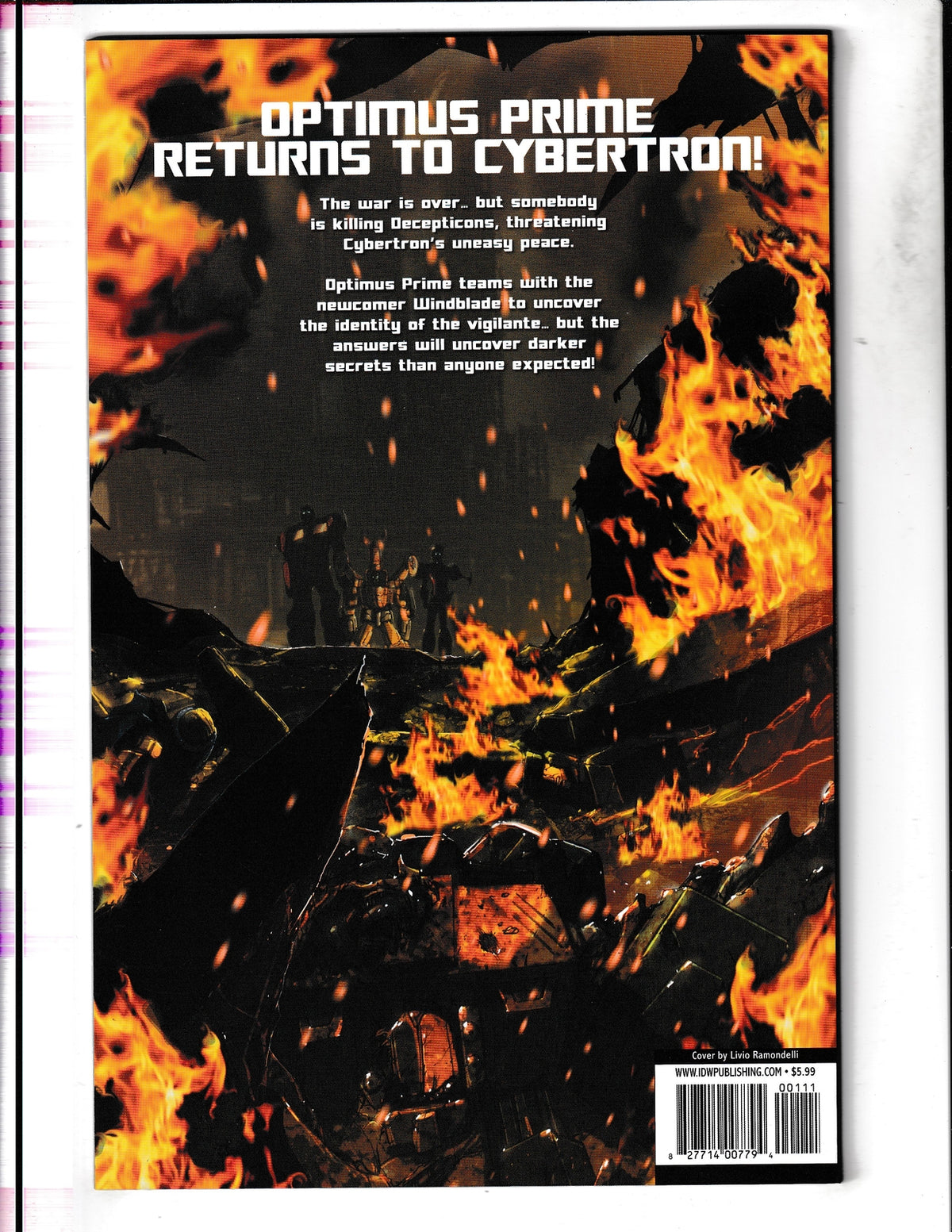 Transofrmers: Punishment #1 (2015) IDW Comics