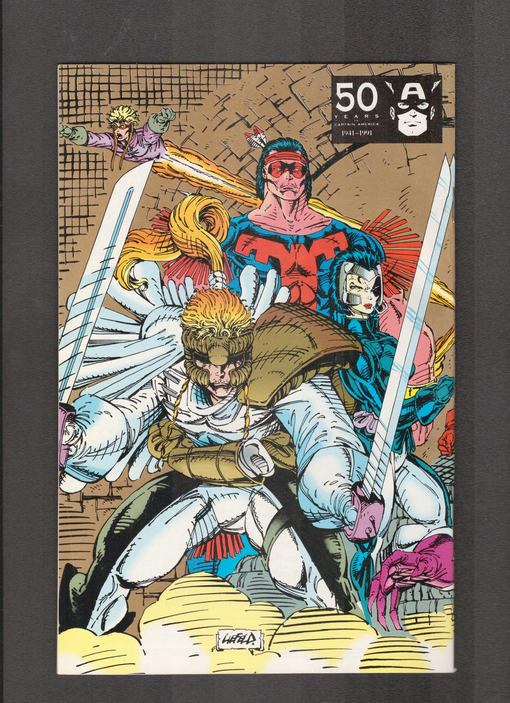X-Force #1 (1991) Rob Liefeld Gold 2nd Print Cover Marvel Comics