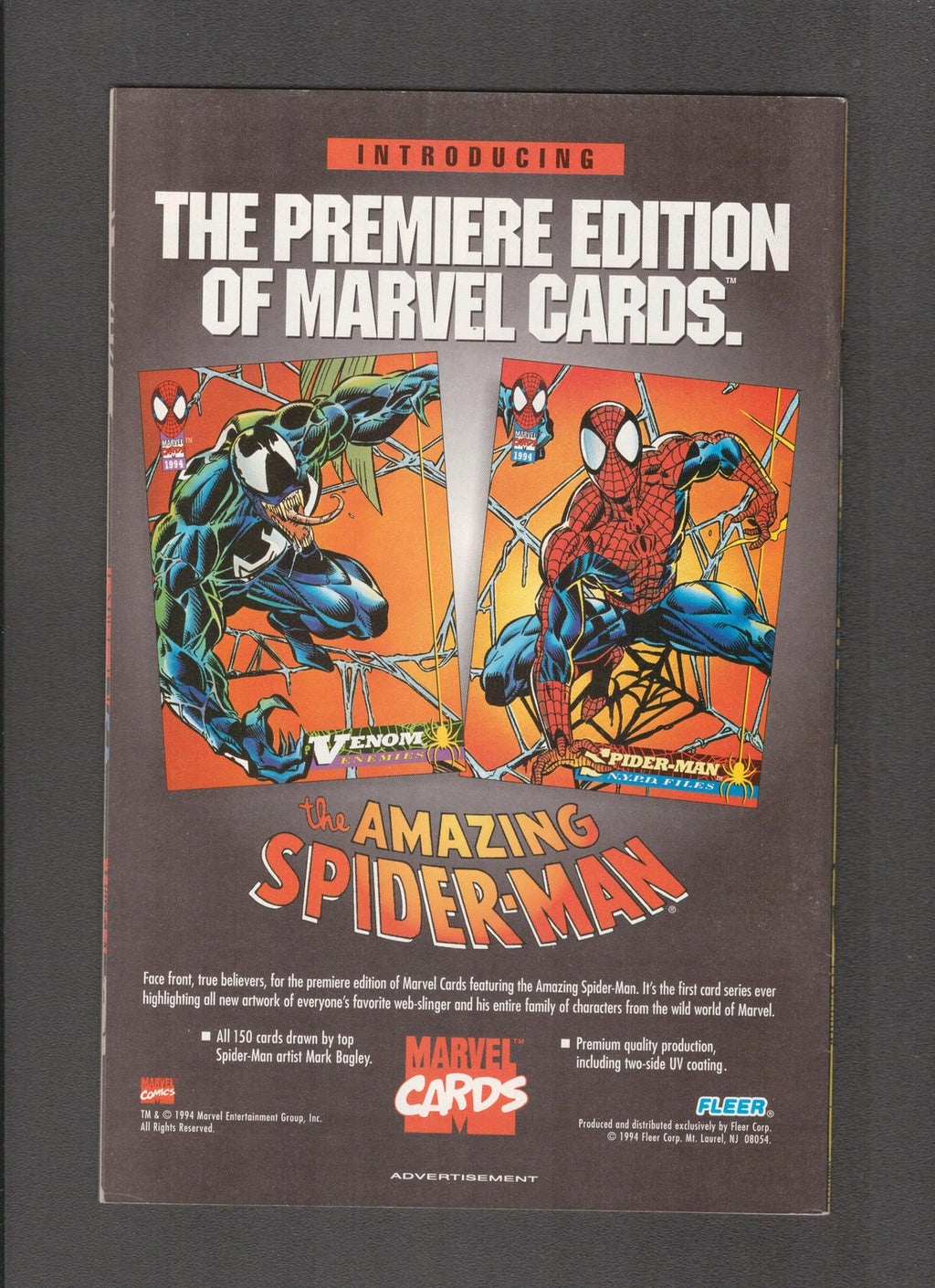 X-Force #34 (1994) Spider-Man cards attached Marvel Comics