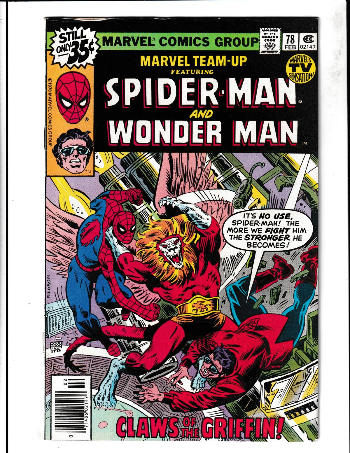 Marvel Team-Up #78 (1979) Spider-Man & Wonderman Marvel Comics