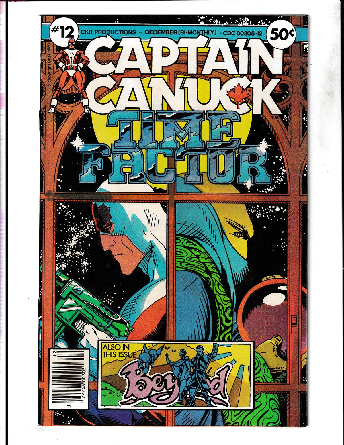 Captain Canuck #12 (1980) Comely Comics SKU:1605