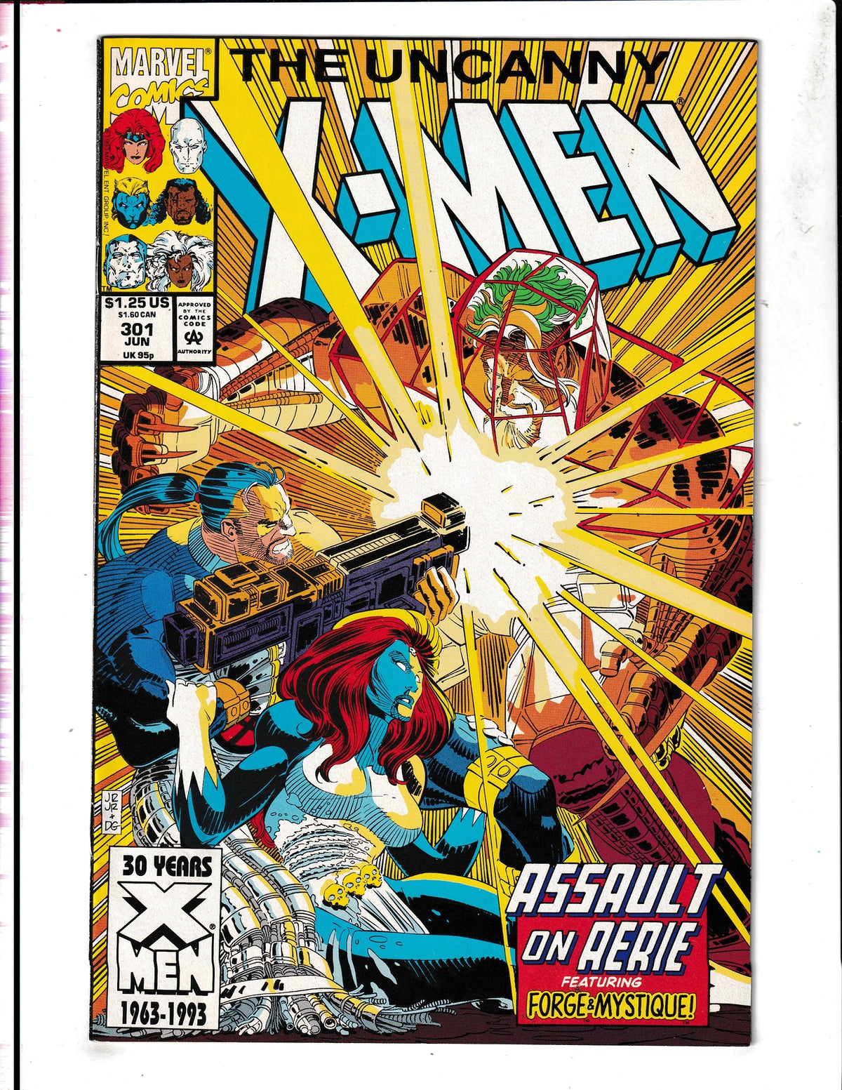 Uncanny X-Men #301 (1993) Marvel Comics SKU:1787