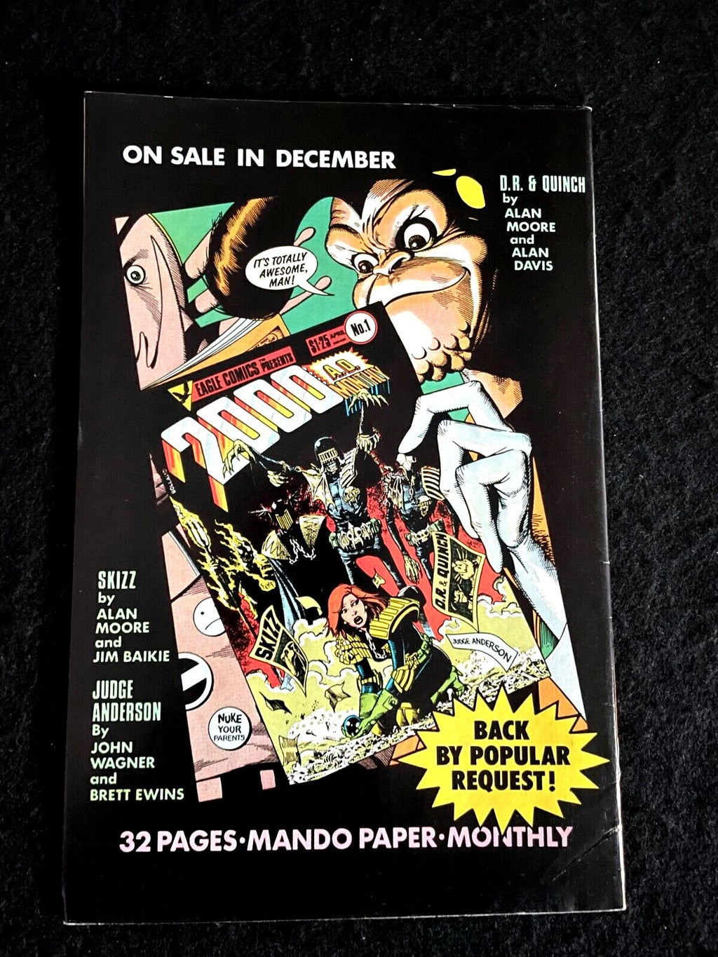 Judge Dredd: The Early Cases #1 1986 - HIGH GRADE