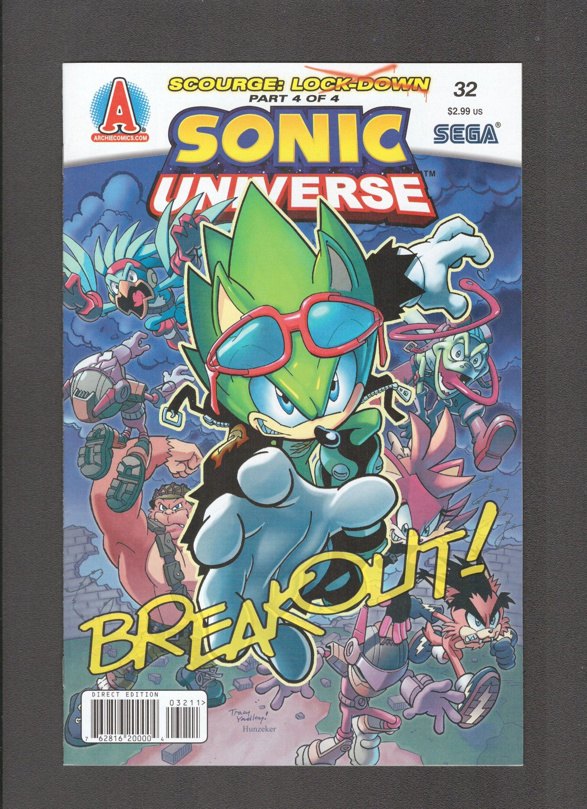 Sonic Universe #32 (2011) Scourge Lockdown Part 4 Archie Comics