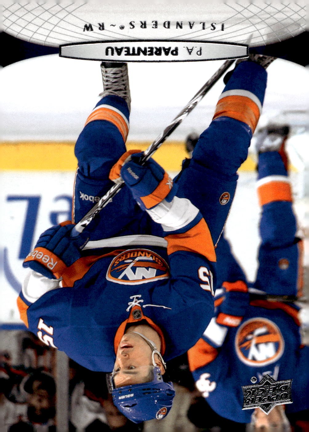 2011-12 Upper Deck #82 P.A. Parenteau Hockey New York Islanders