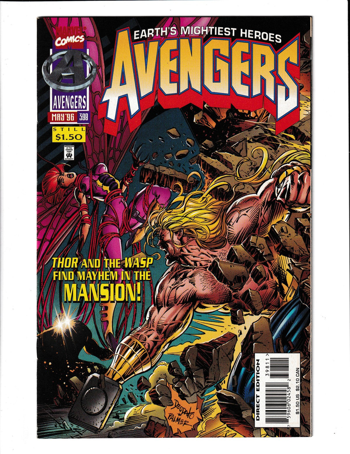 Avengers #398 (1996) Marvel Comics