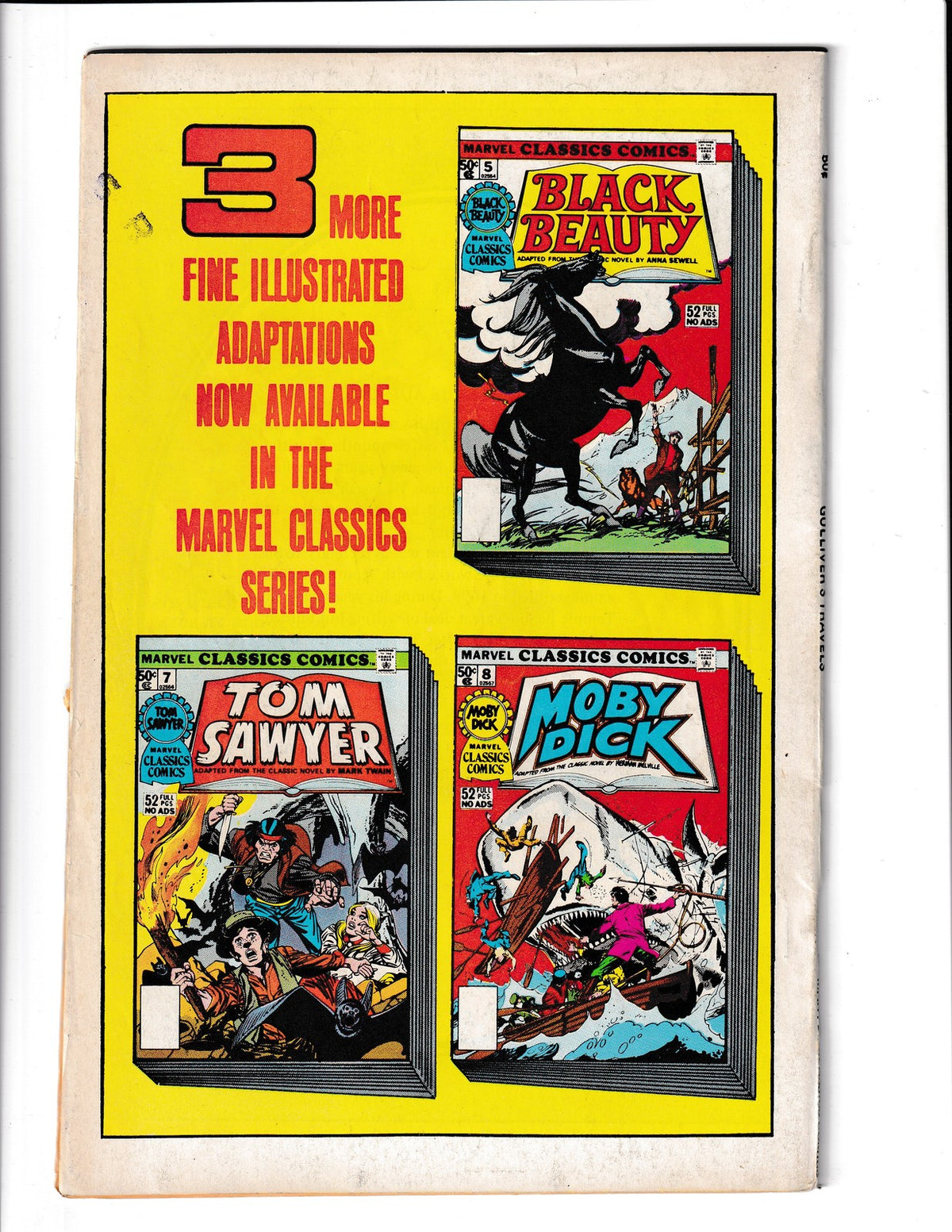 Marvel Classics Comics #6 (1976) Gulliver's Travel Marvel Comics