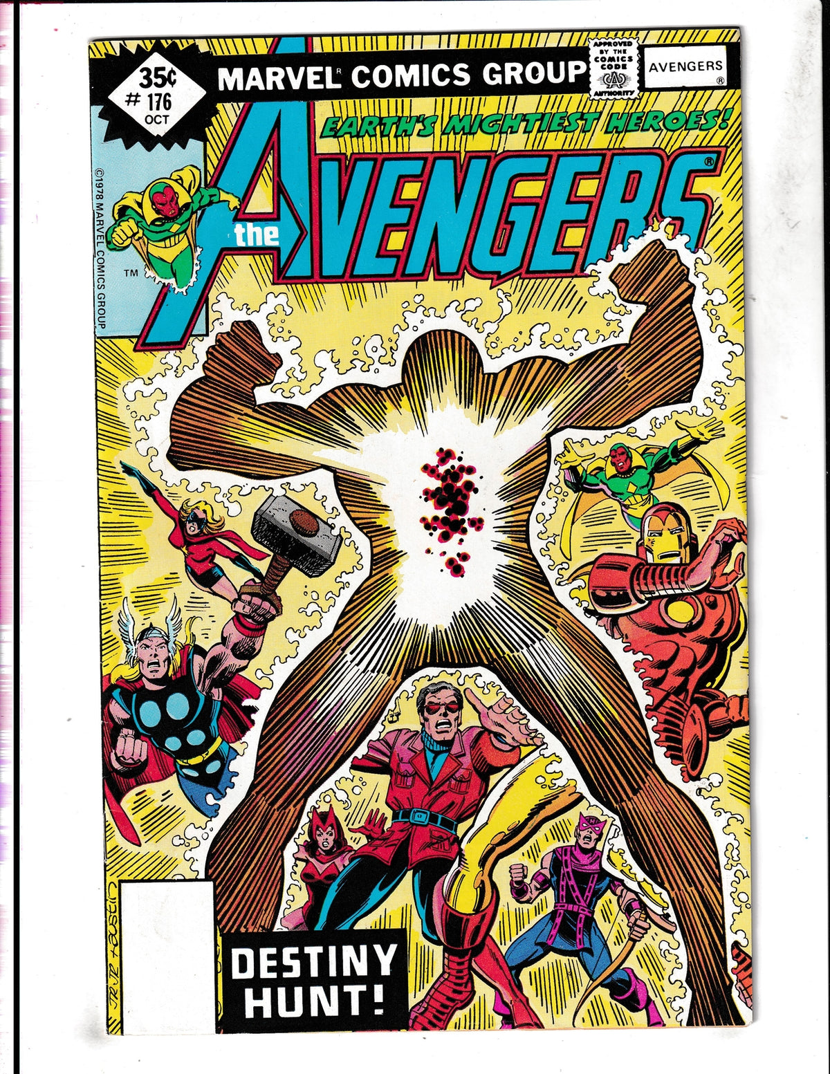 Avengers #176 (1978) Marvel Comics SKU:1782