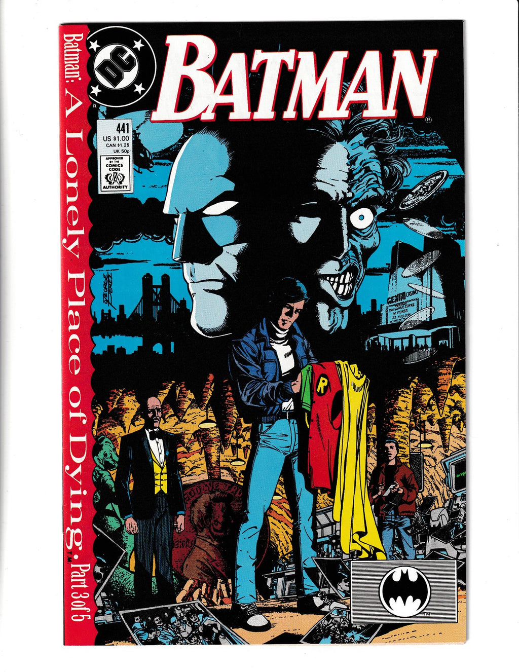 Batman #441 (1989) Part 3 DC Comics