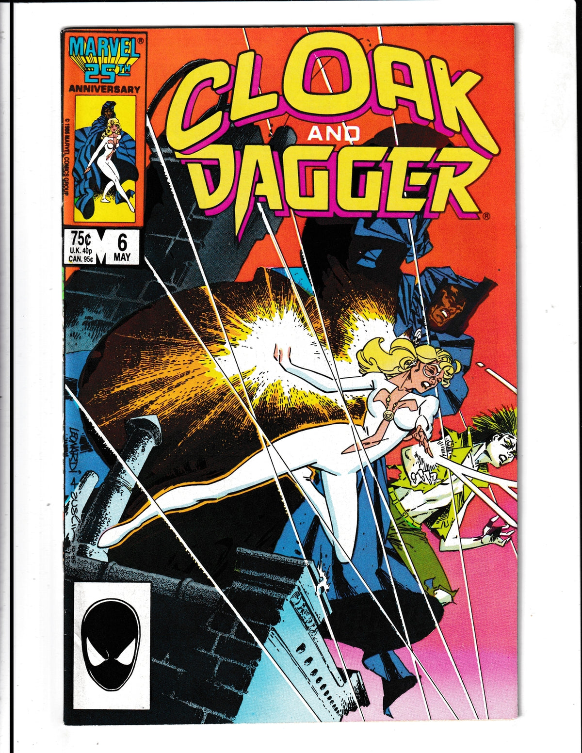 Cloak and Dagger #6 (1986) Marvel Comics SKU:1234