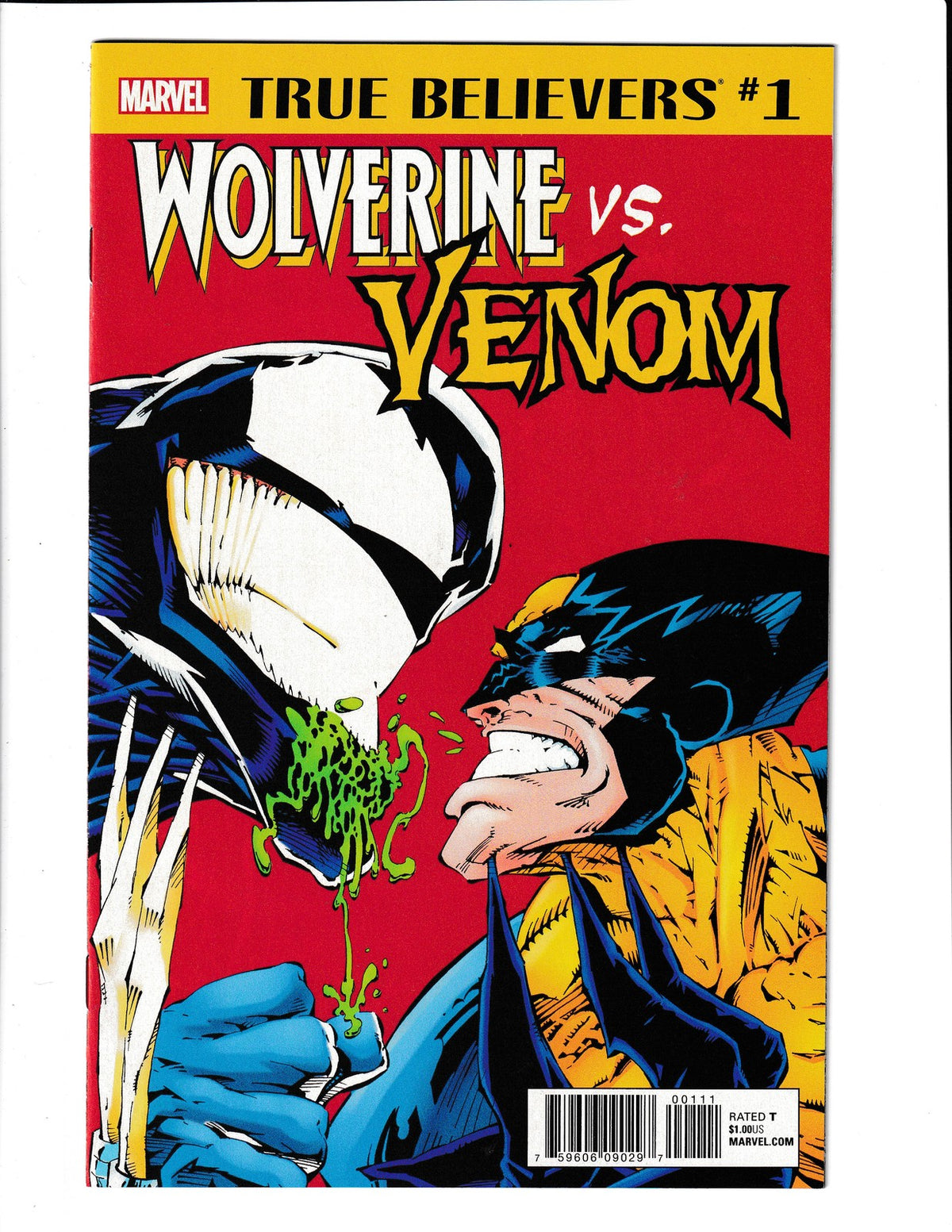 True Believers: Wolverine vs Venom #1 (2018) Marvel Comics
