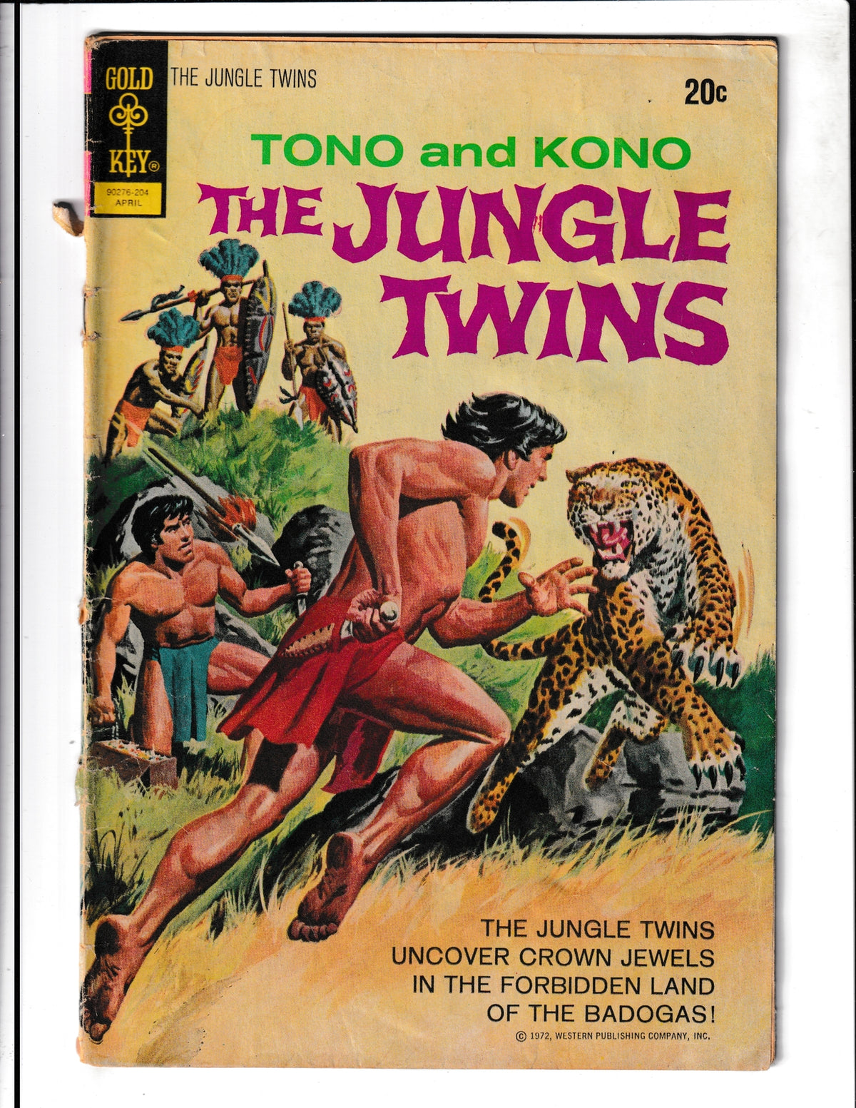 Jungle Twins #1 (1972) Gold Key Comics