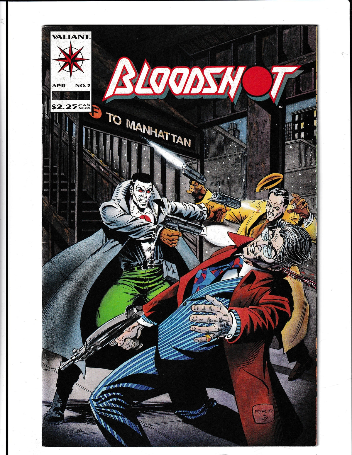 Bloodshot #3 (1993) Valiant Comics