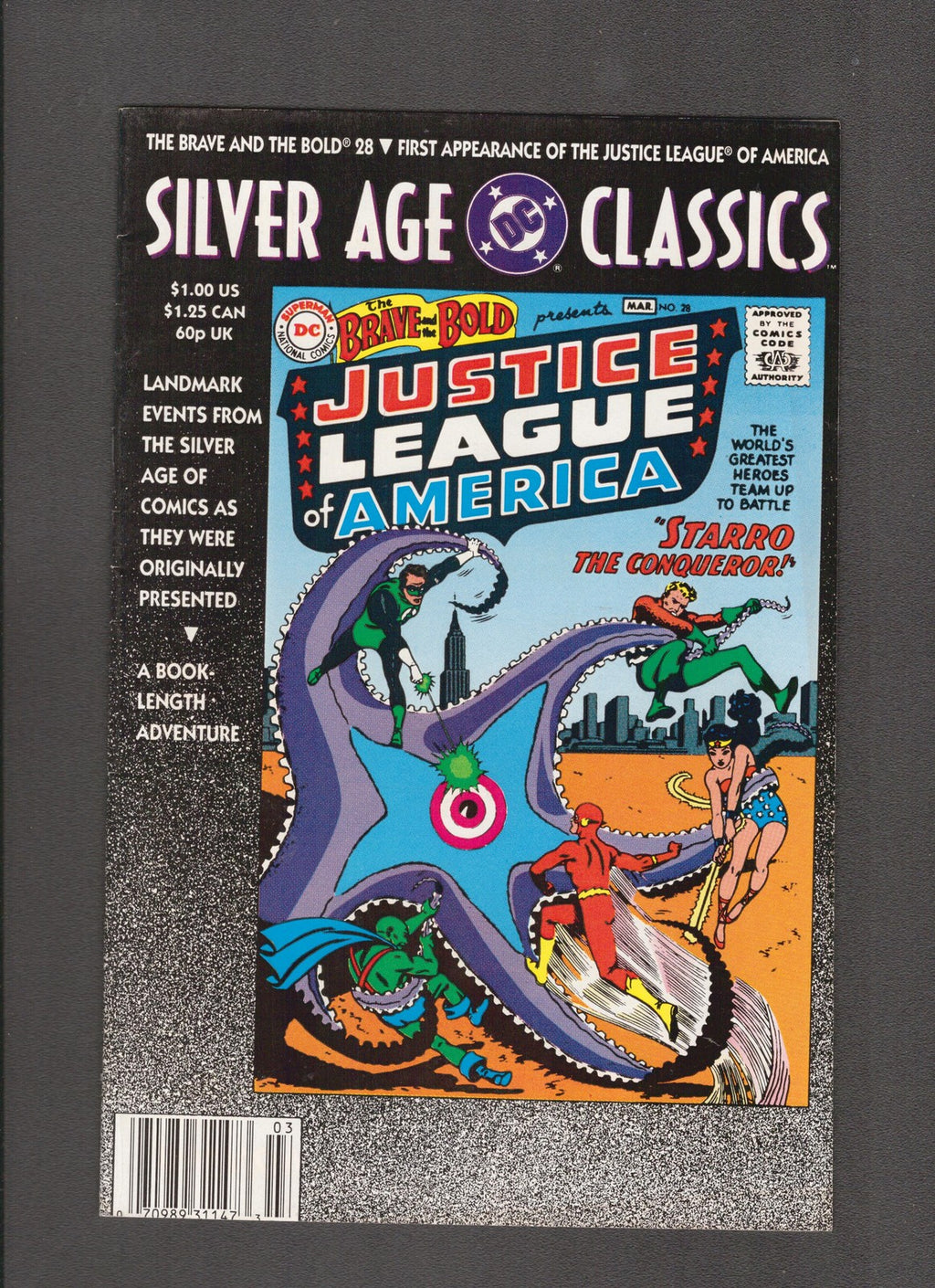 DC Silver Age Classics: The Brave and the Bold #28 (1992) DC Comics