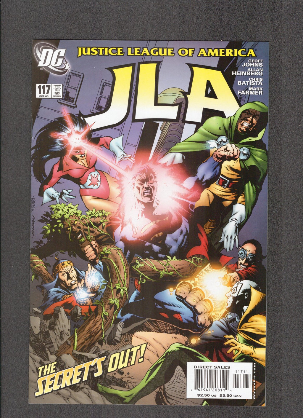 JLA #117 (2005) Mark Farmer - Rags Morales DC Comics