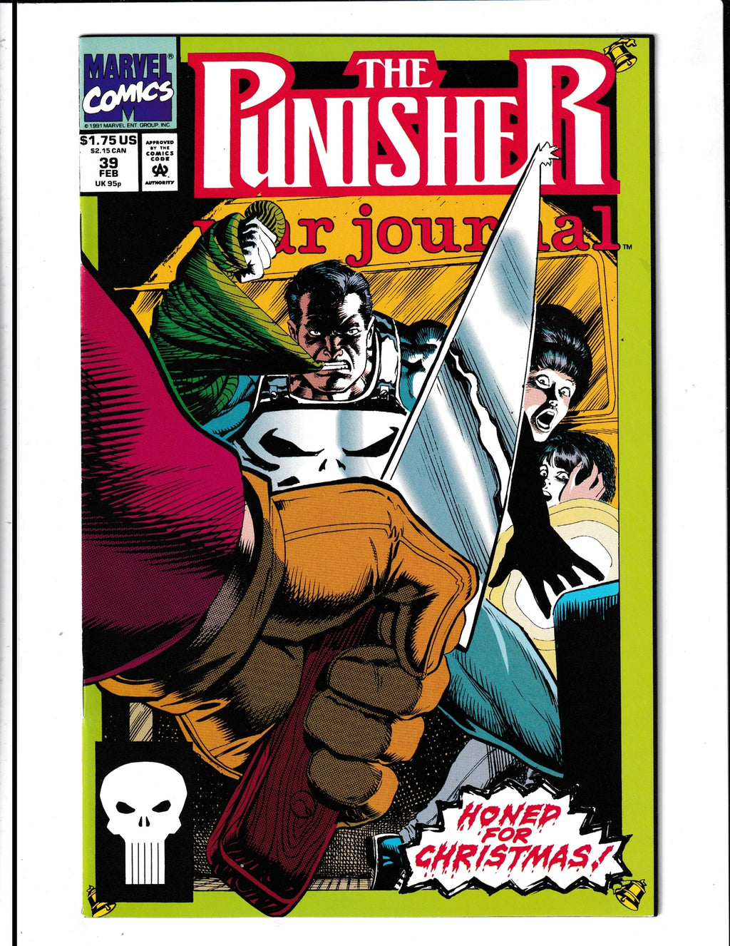 Punisher: War Journal #39 (1992) Higher Grade Marvel Comics